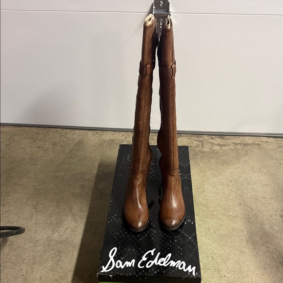 Sam Edelman Shoes - Brand new Sam Edelman Tan Leather Boots
